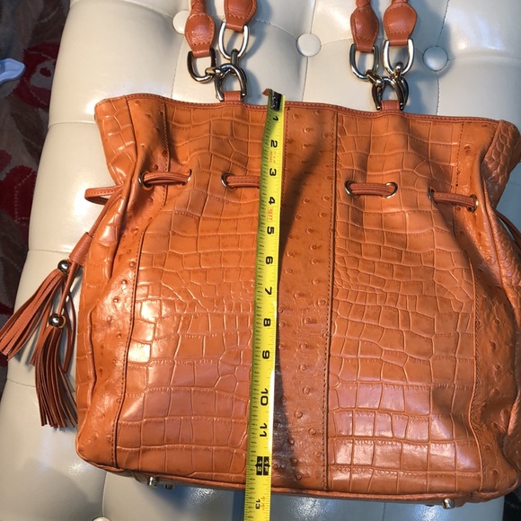 Genuine leather Isabella Adams tote, handbag or laptop bag - Picture 7 of 15